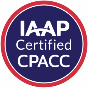 CPACC certified badge