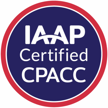 CPACC certified badge
